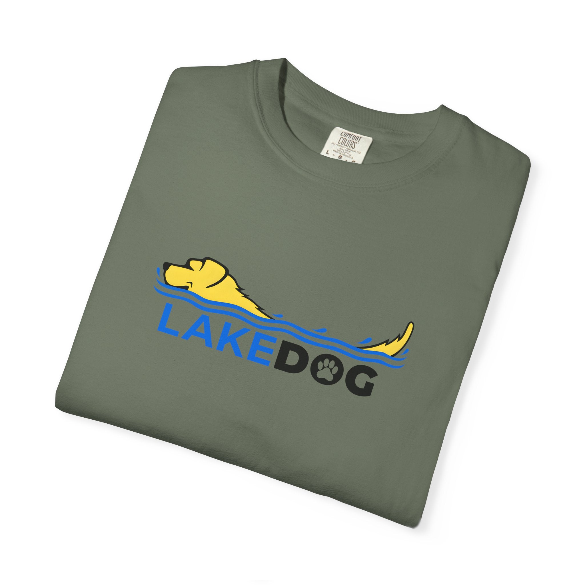 Lake Dog Shake Tee for Dog Lovers
