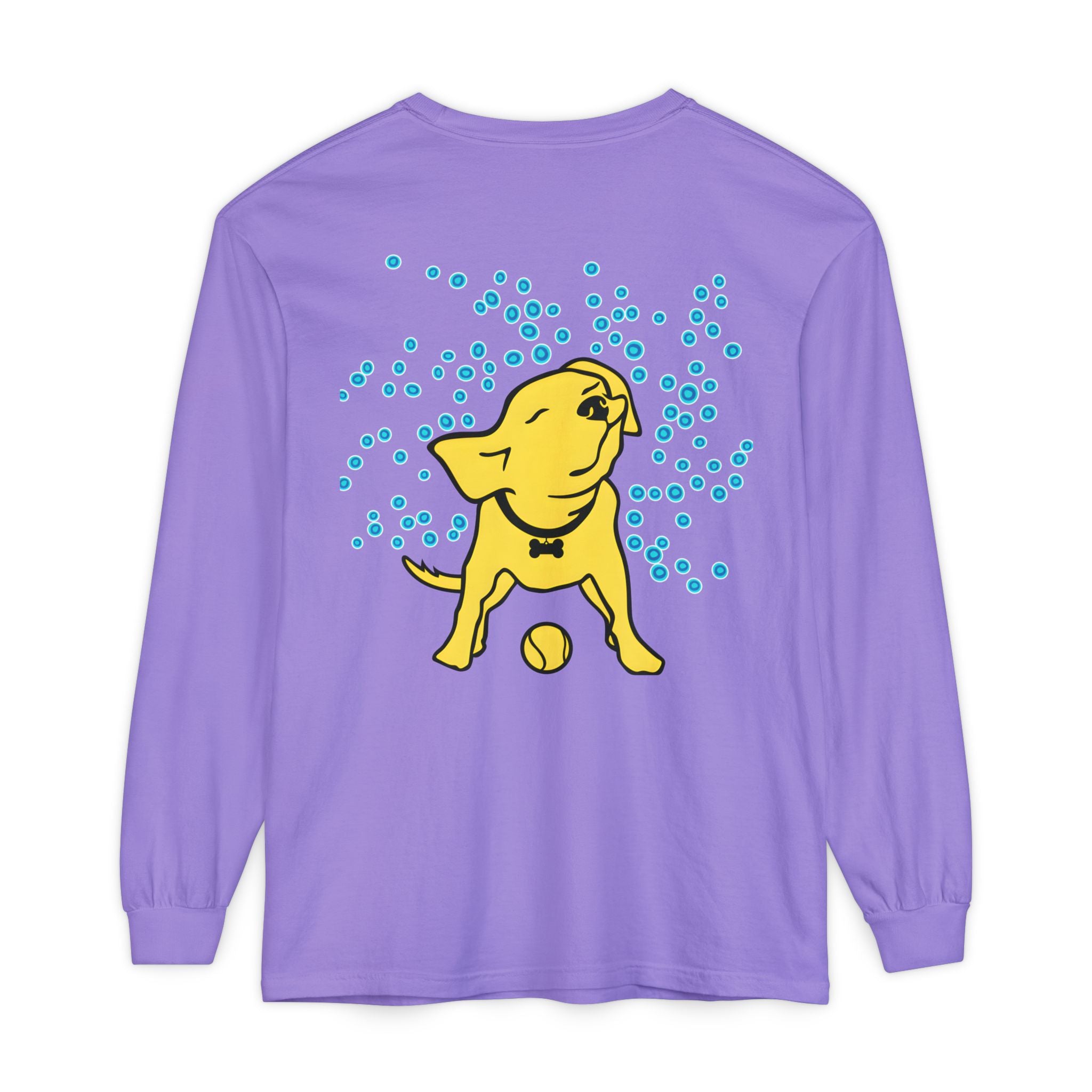 Shaking Lake Dog Long Sleeve Tee for Dog Lovers