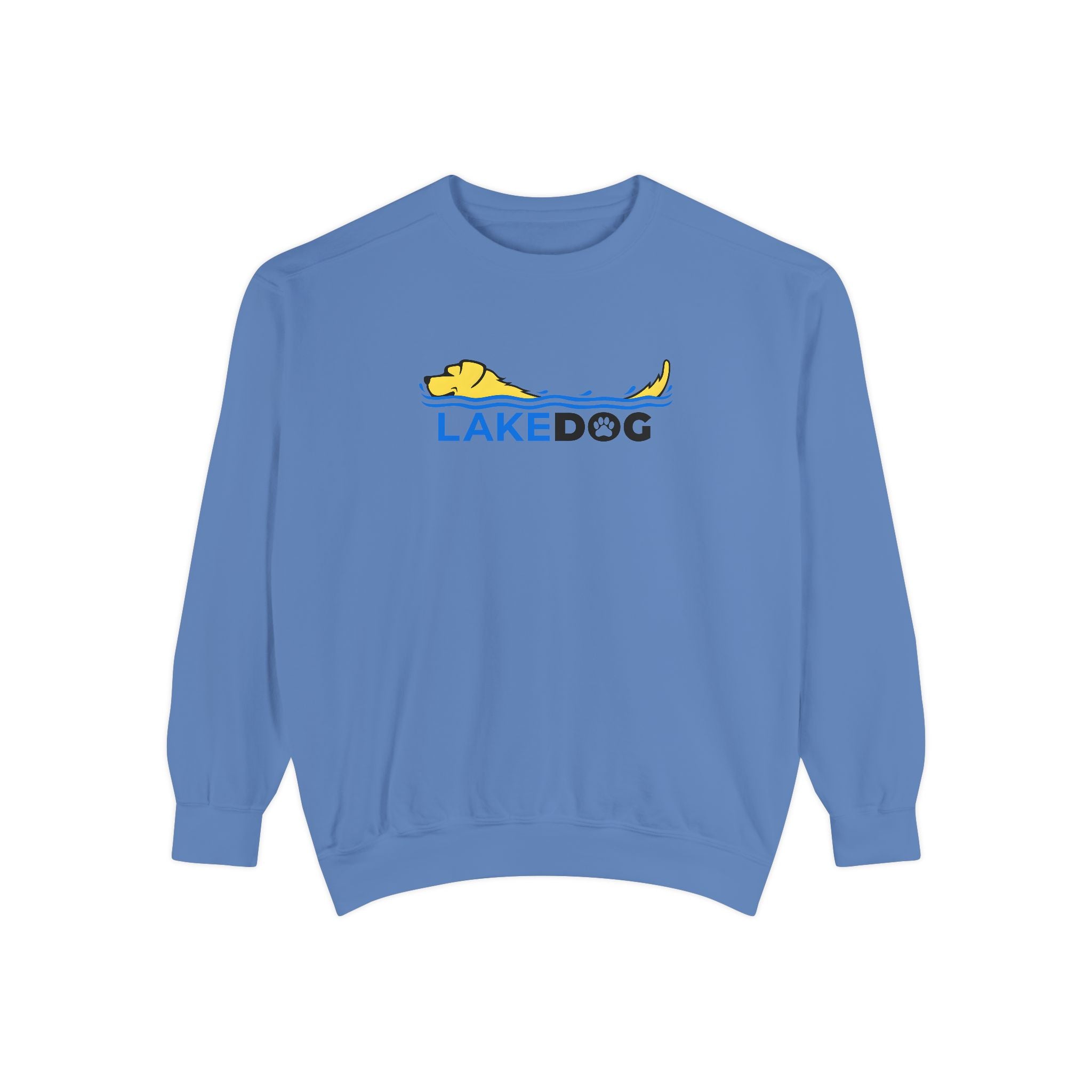 Lake Dog Crewneck Sweatshirt for Dog Lovers
