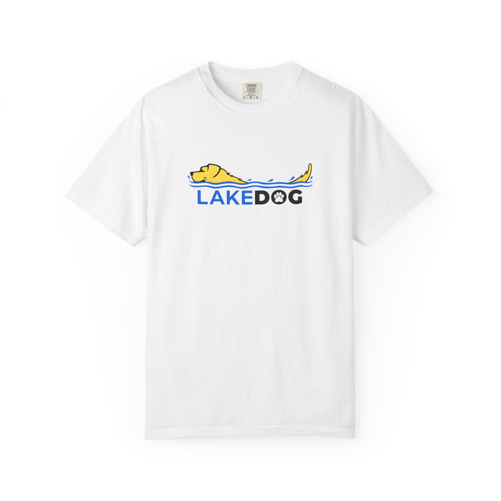 Lake Dog Logo Tee for Dog Lovers