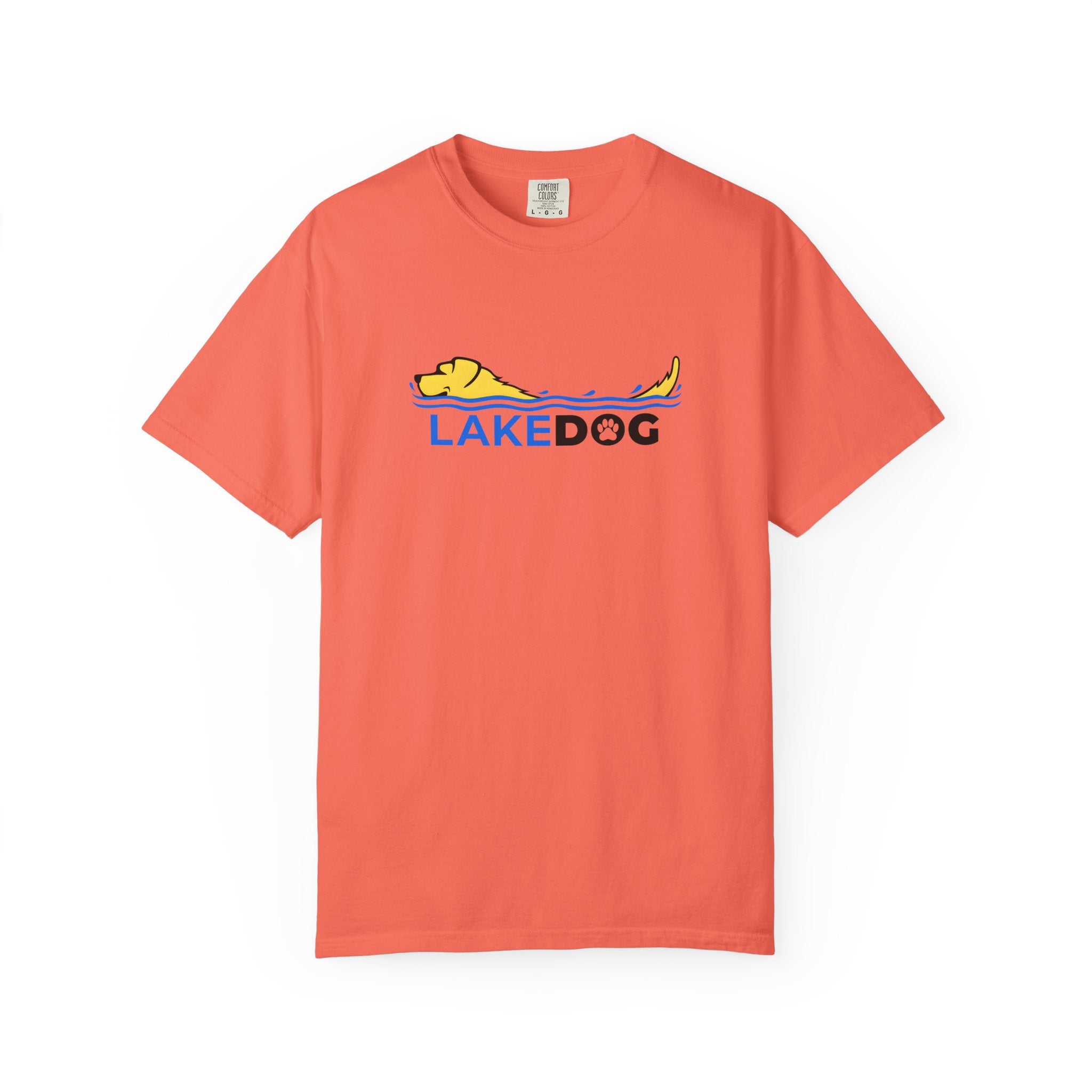 Lake Dog Shake Tee for Dog Lovers