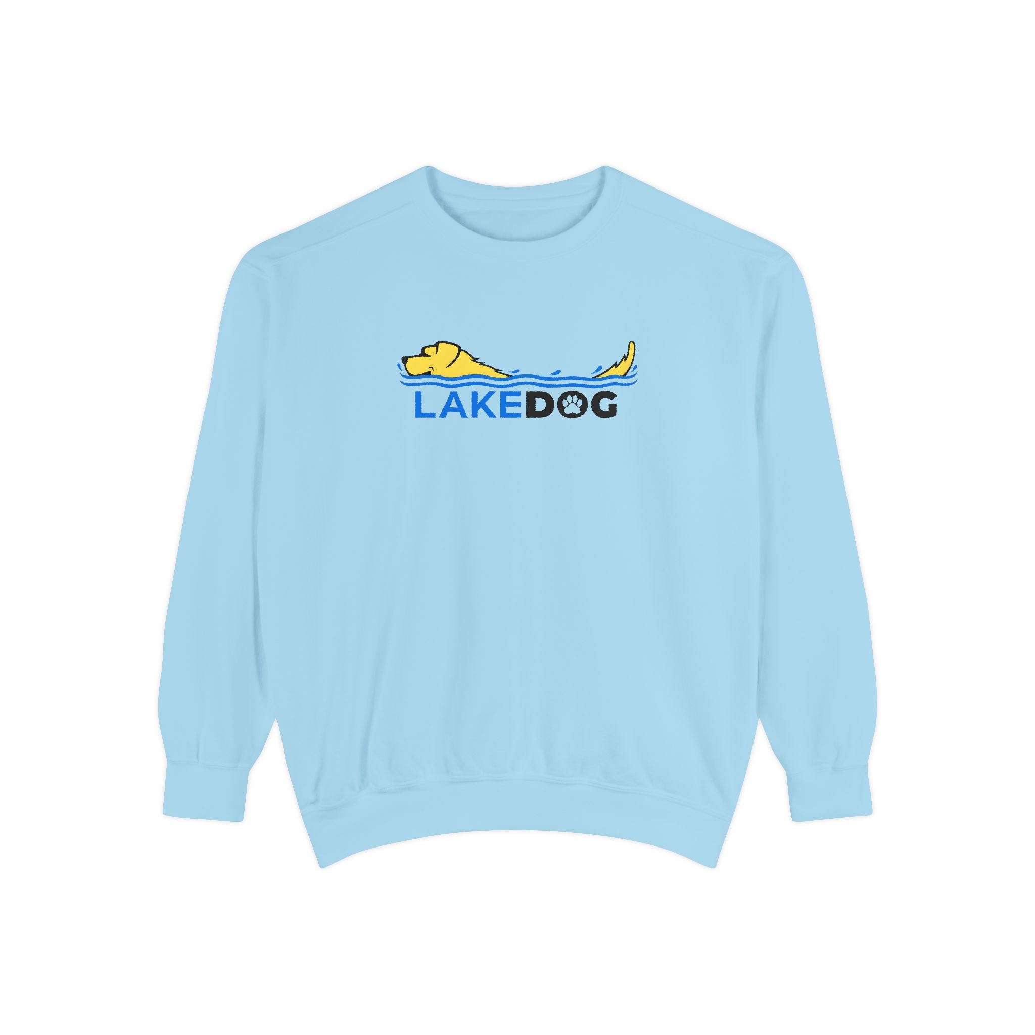 Lake Dog Crewneck Sweatshirt for Dog Lovers