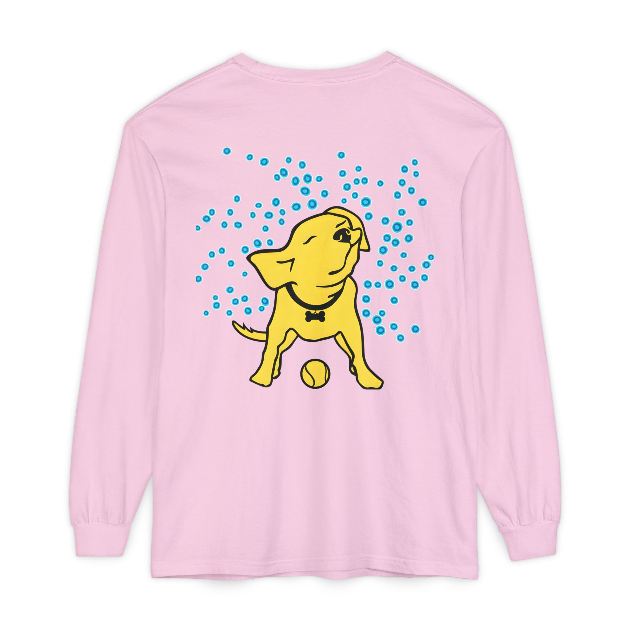 Shaking Lake Dog Long Sleeve Tee for Dog Lovers