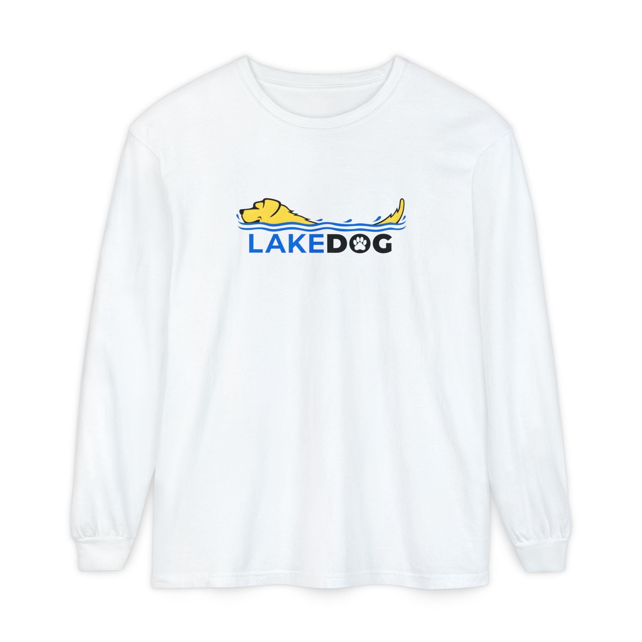 Shaking Lake Dog Long Sleeve Tee for Dog Lovers