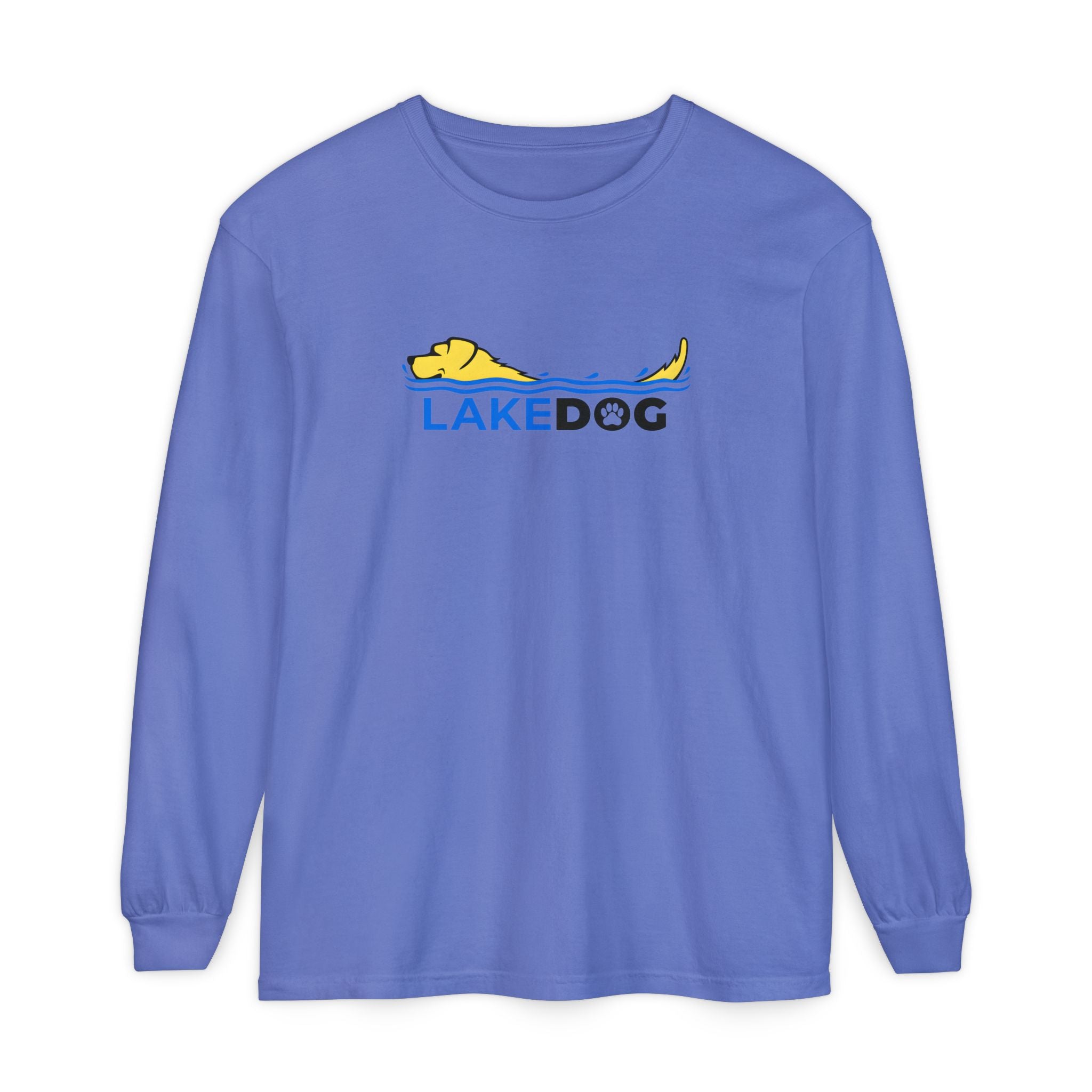 Shaking Lake Dog Long Sleeve Tee for Dog Lovers