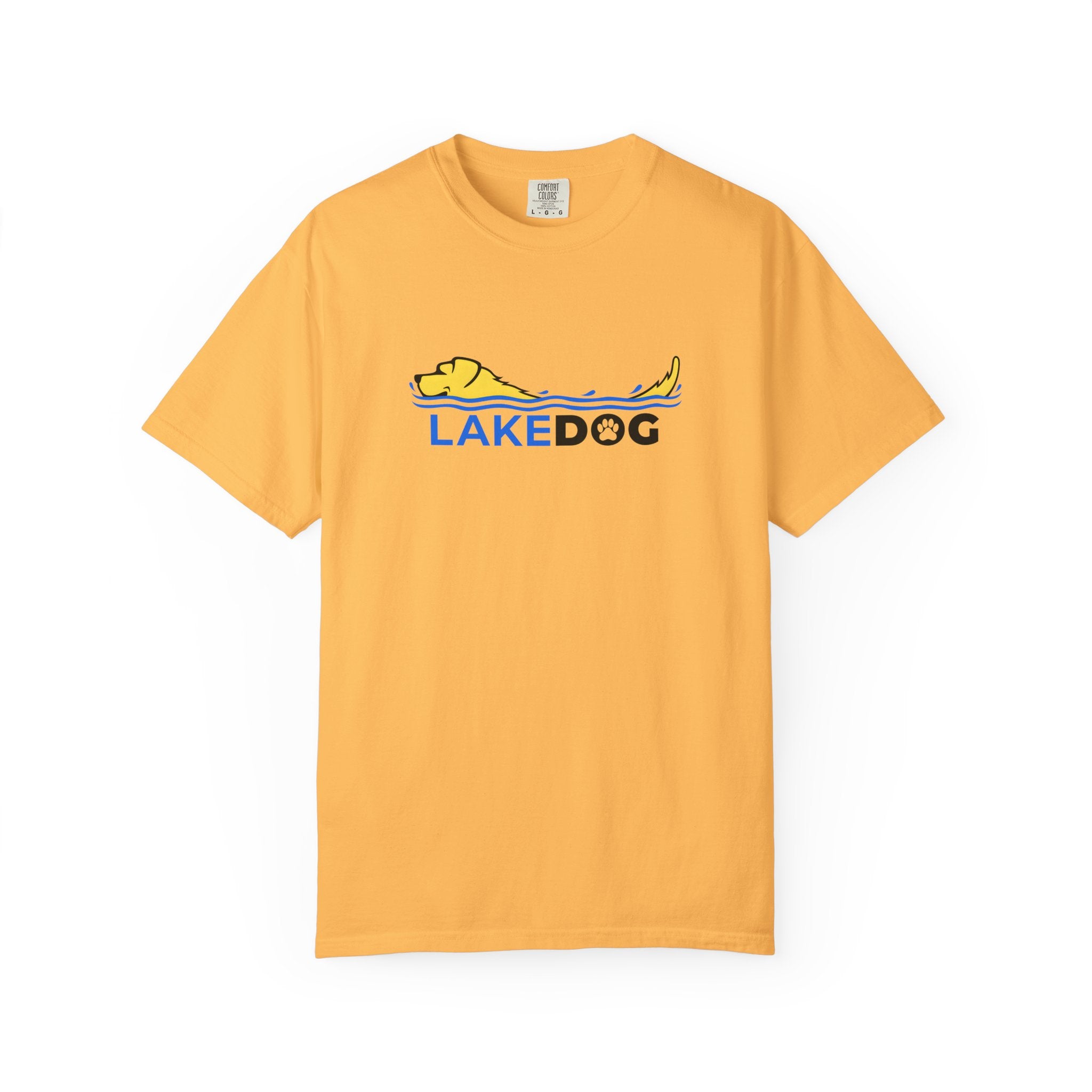 Lake Dog Logo Tee for Dog Lovers