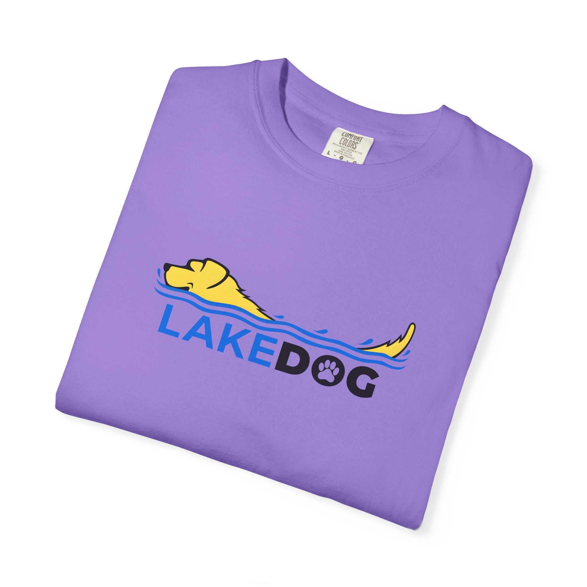 Lake Dog Shake Tee for Dog Lovers