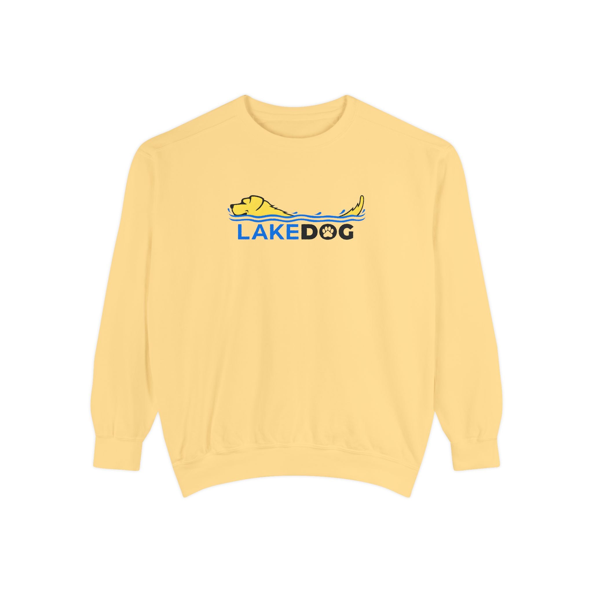 Lake Dog Crewneck Sweatshirt for Dog Lovers
