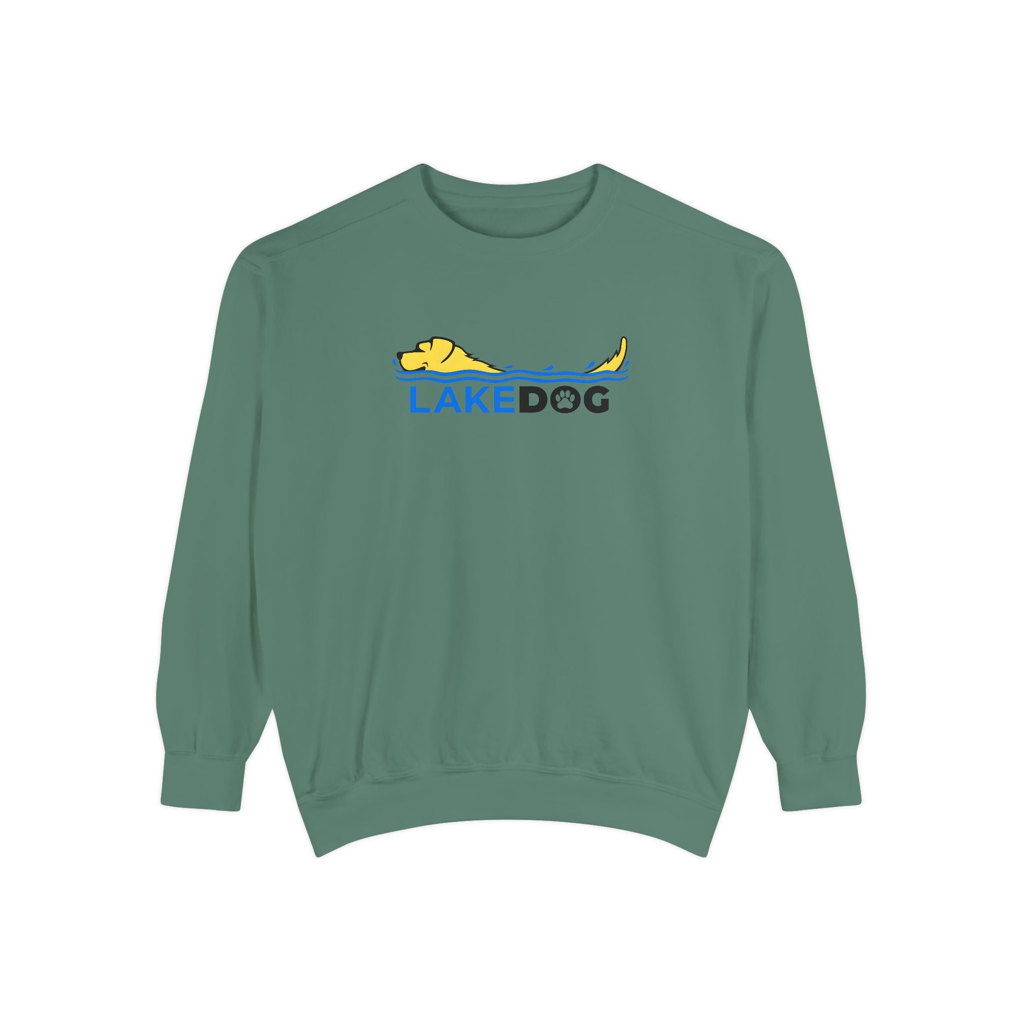 Lake Dog Crewneck Sweatshirt for Dog Lovers