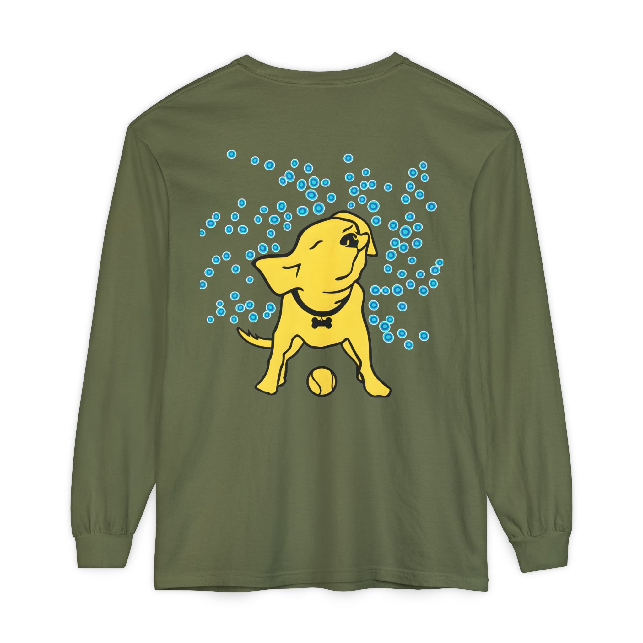 Shaking Lake Dog Long Sleeve Tee for Dog Lovers