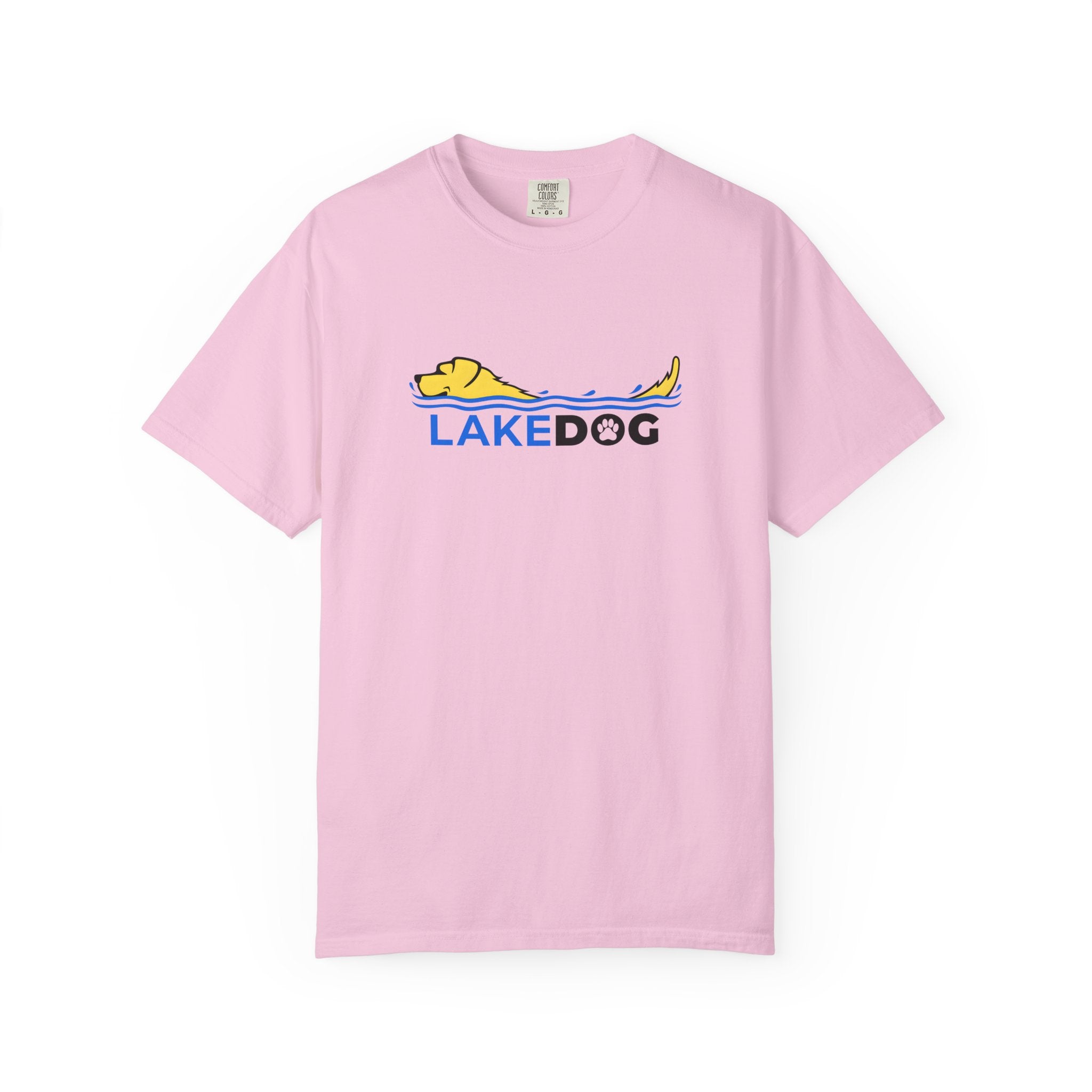 Lake Dog Shake Tee for Dog Lovers
