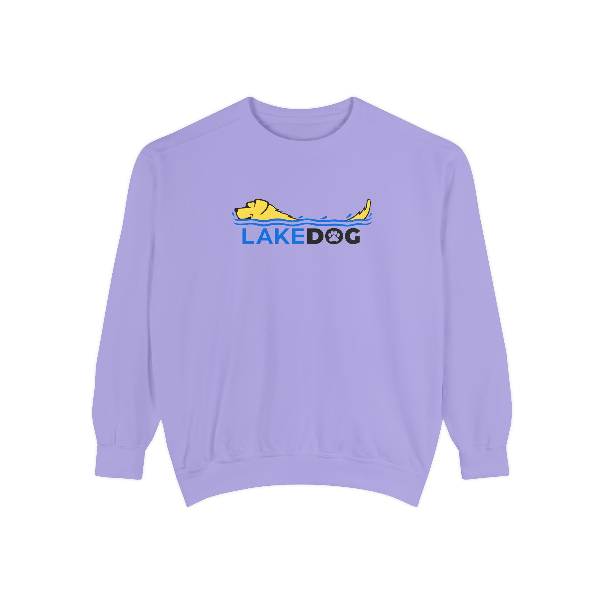 Lake Dog Crewneck Sweatshirt for Dog Lovers