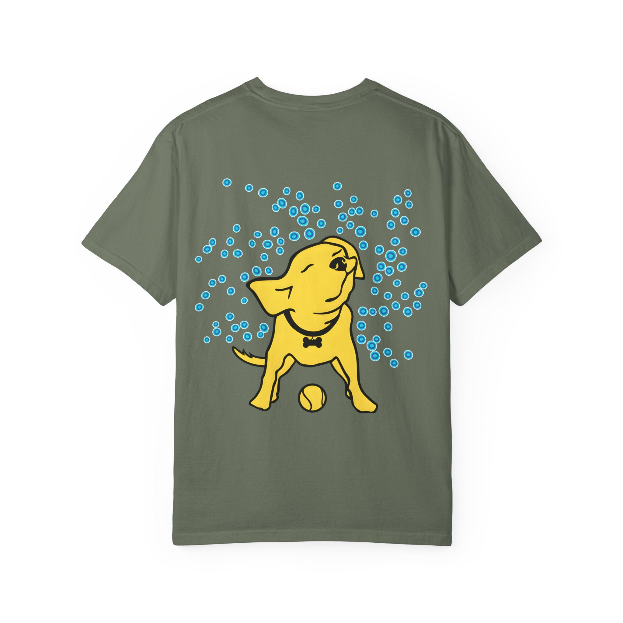 Lake Dog Shake Tee for Dog Lovers