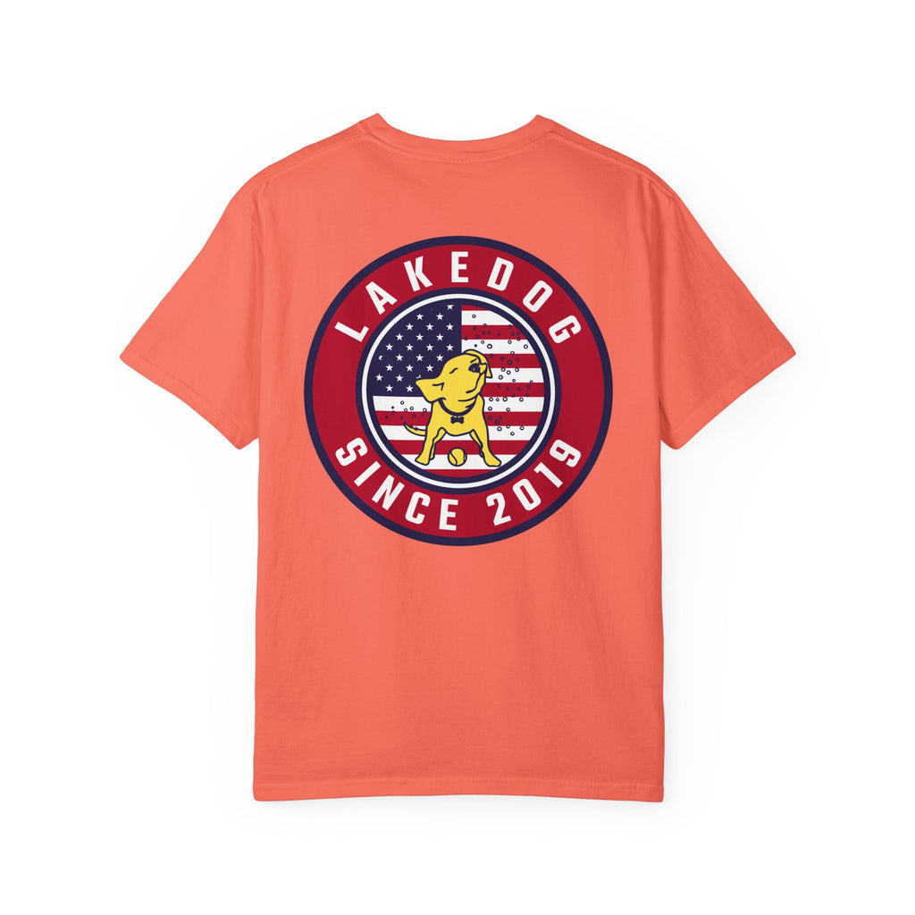 Lake Dog Logo Tee for Dog Lovers
