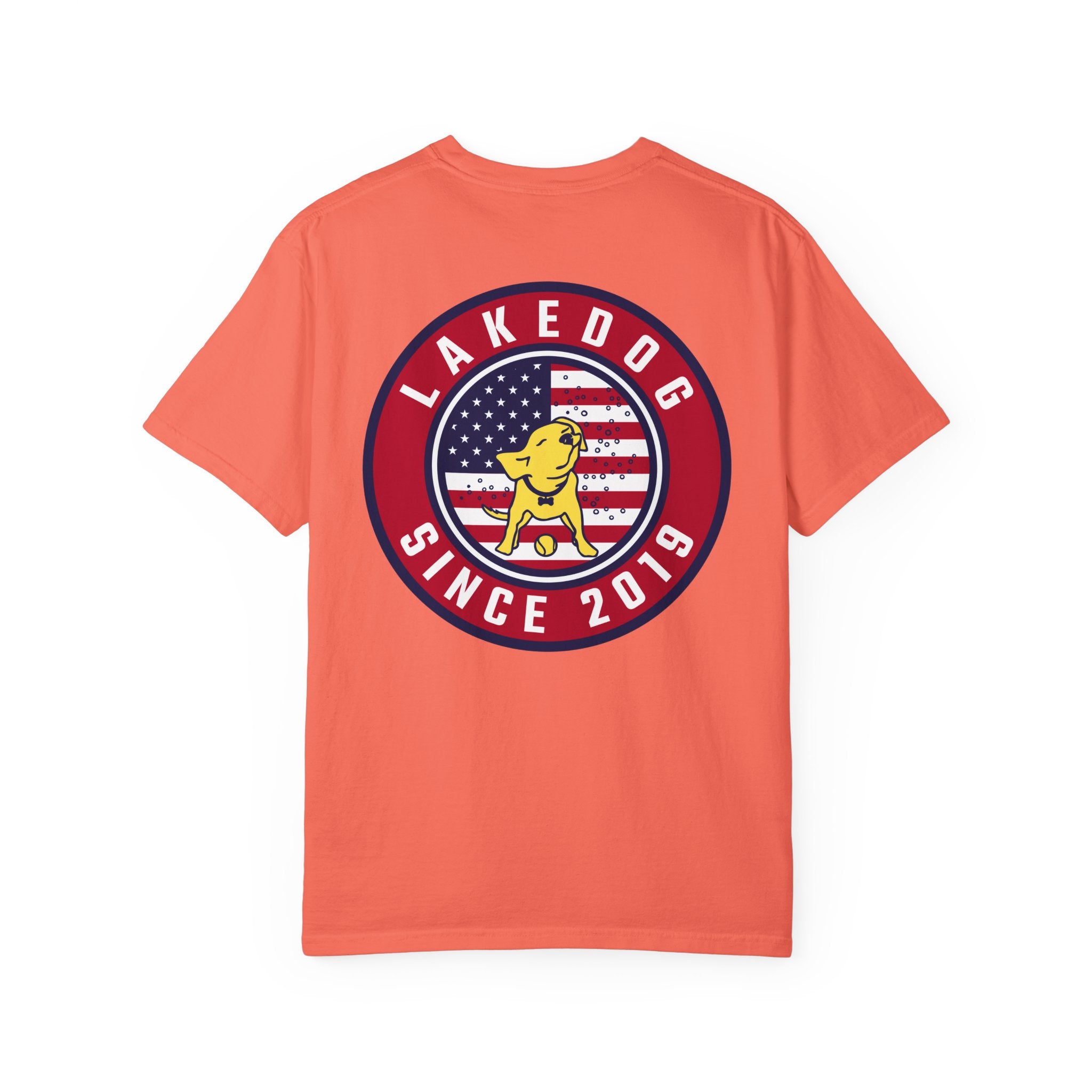 Lake Dog Logo Tee for Dog Lovers
