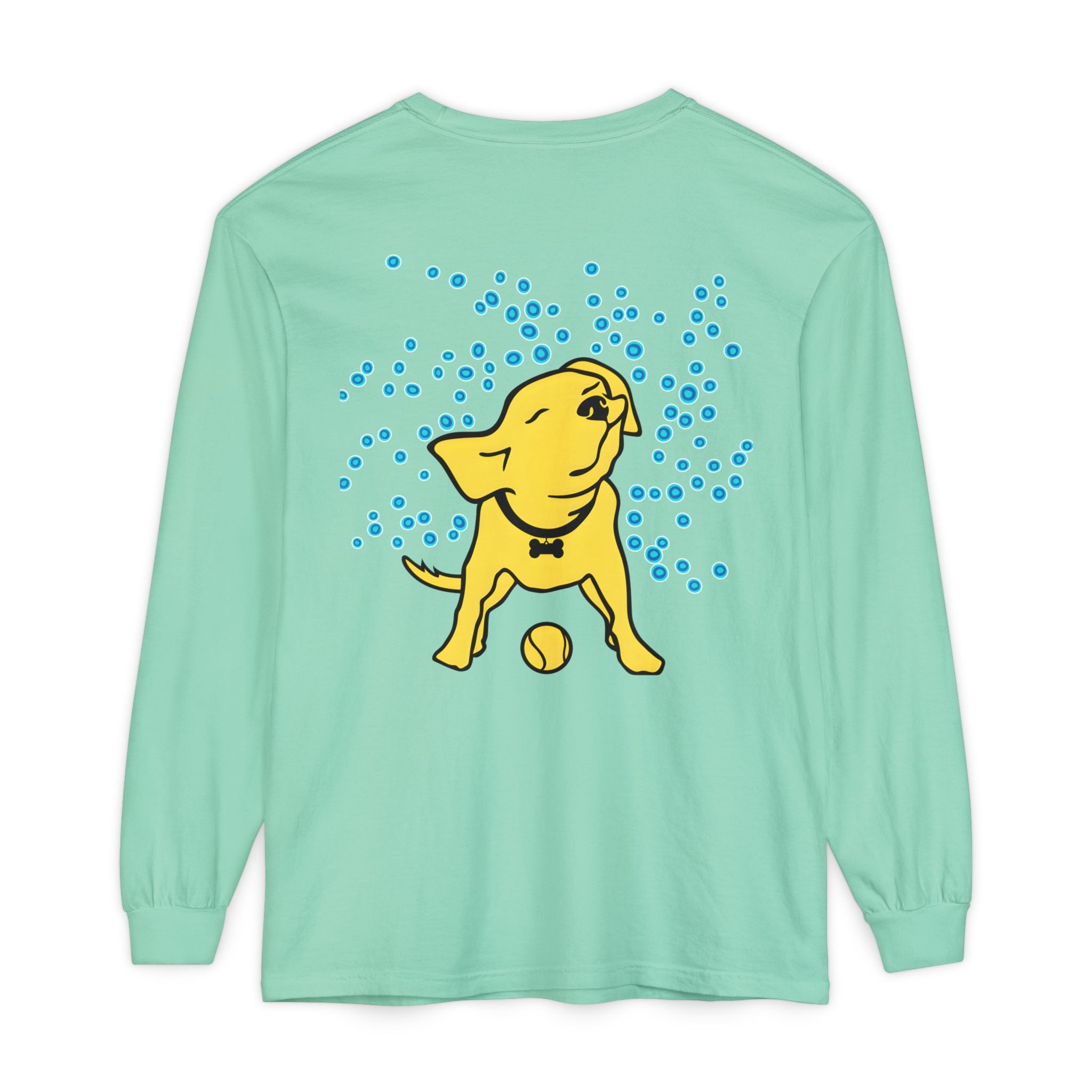 Shaking Lake Dog Long Sleeve Tee for Dog Lovers