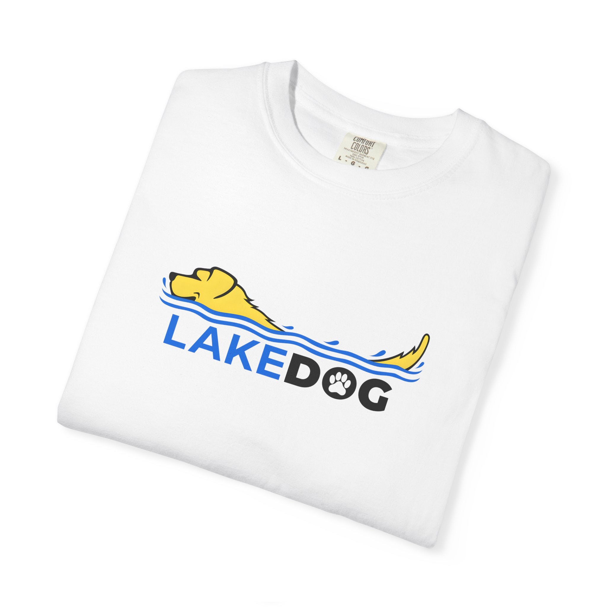 Lake Dog Shake Tee for Dog Lovers