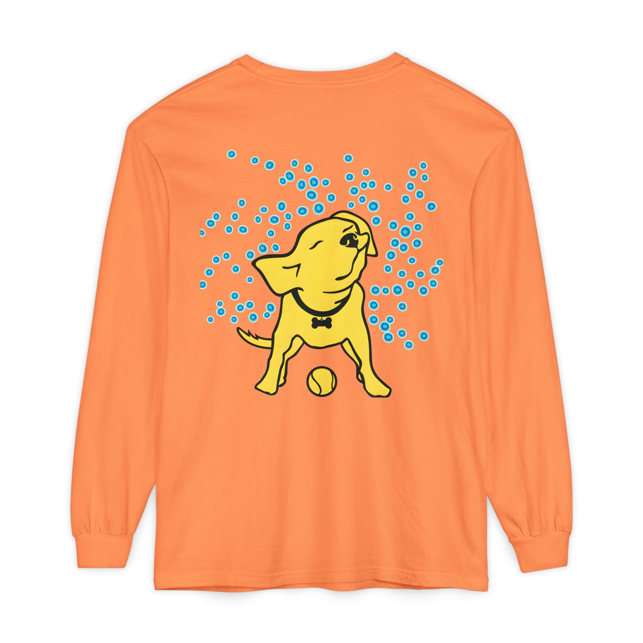 Shaking Lake Dog Long Sleeve Tee for Dog Lovers