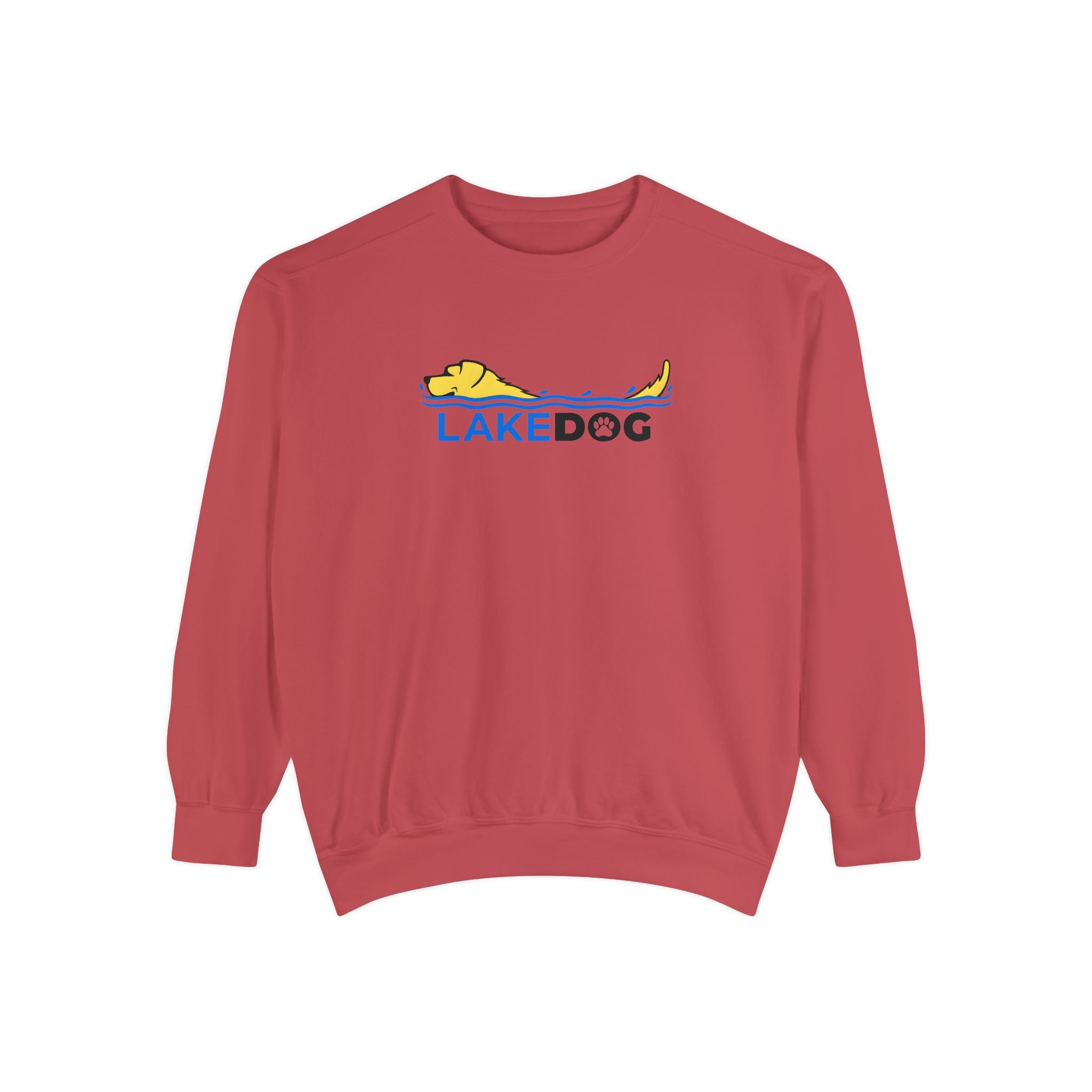 Lake Dog Crewneck Sweatshirt for Dog Lovers