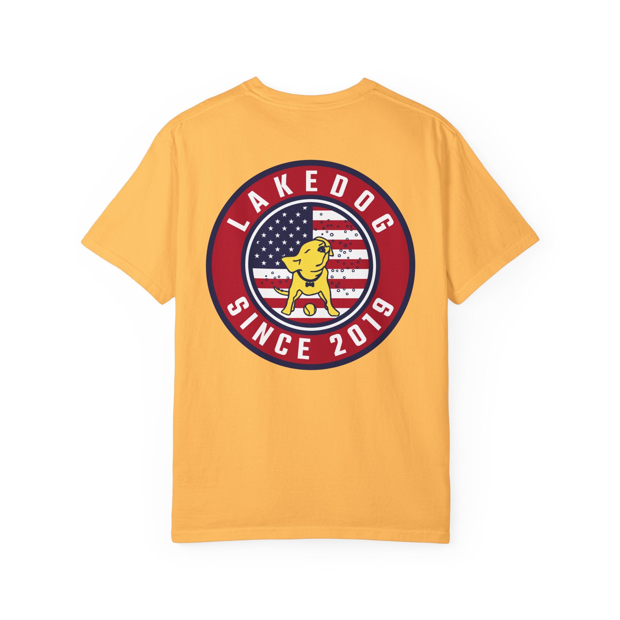 Lake Dog Logo Tee for Dog Lovers