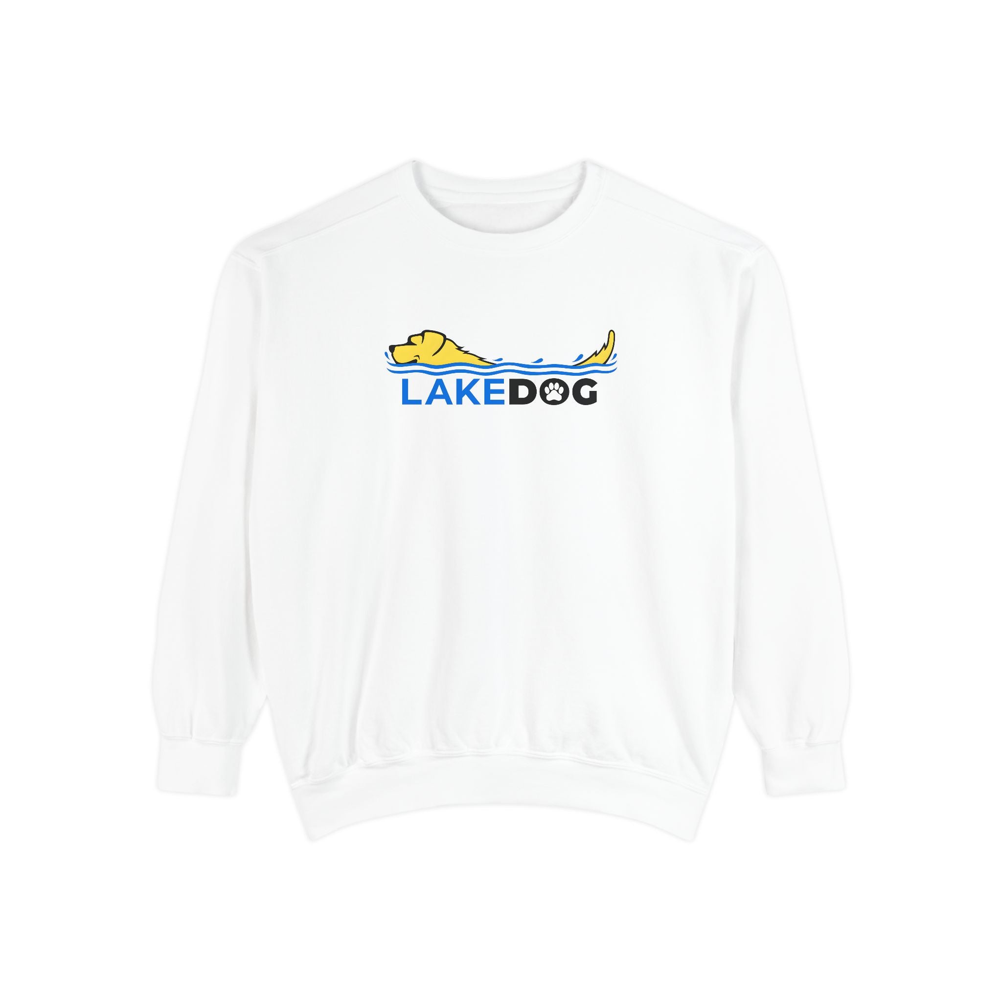 Lake Dog Crewneck Sweatshirt for Dog Lovers
