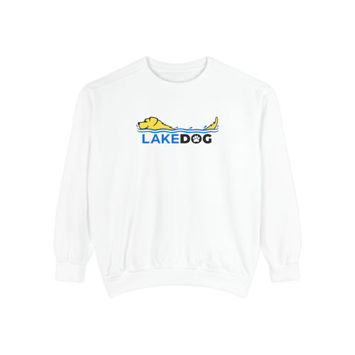 Lake Dog Crewneck Sweatshirt for Dog Lovers