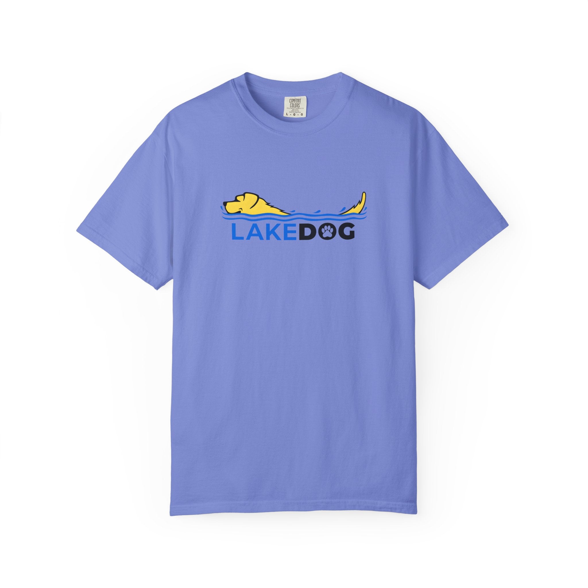 Lake Dog Shake Tee for Dog Lovers