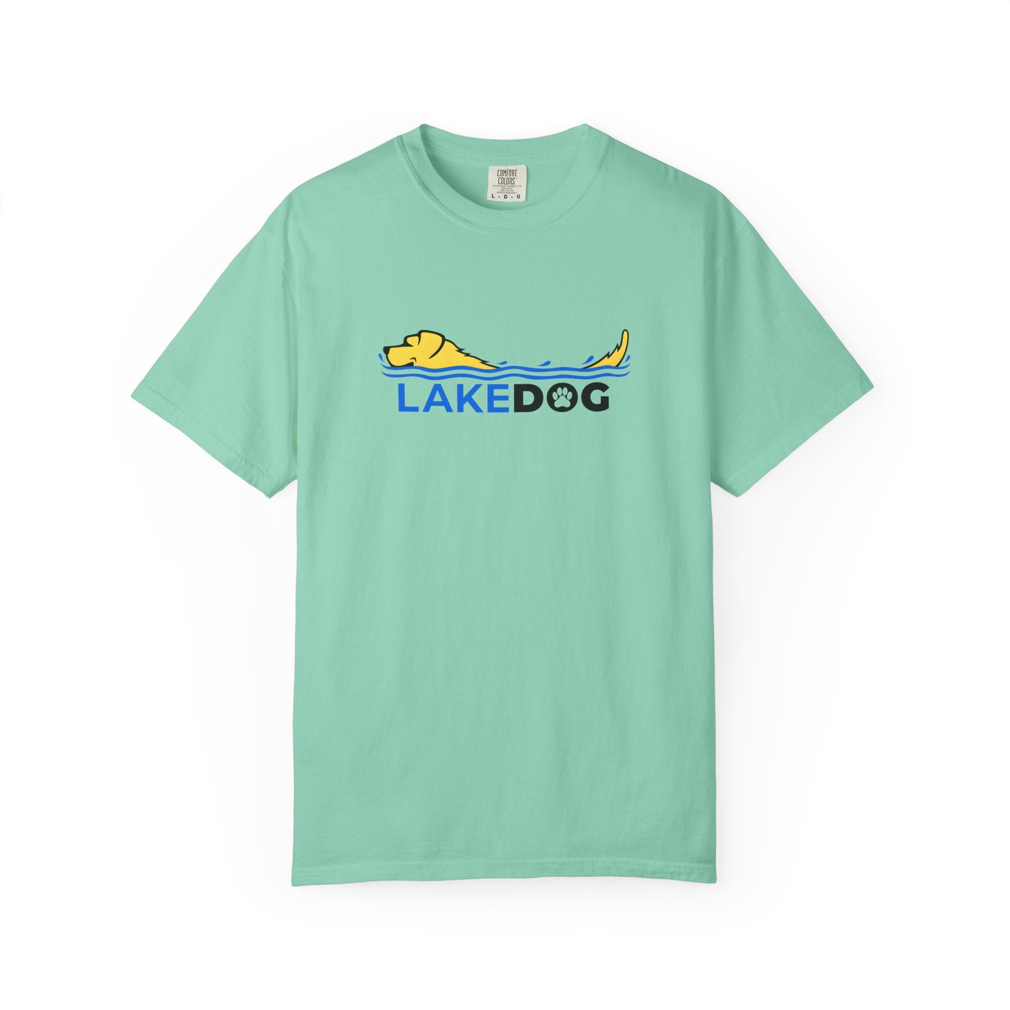 Lake Dog Shake Tee for Dog Lovers
