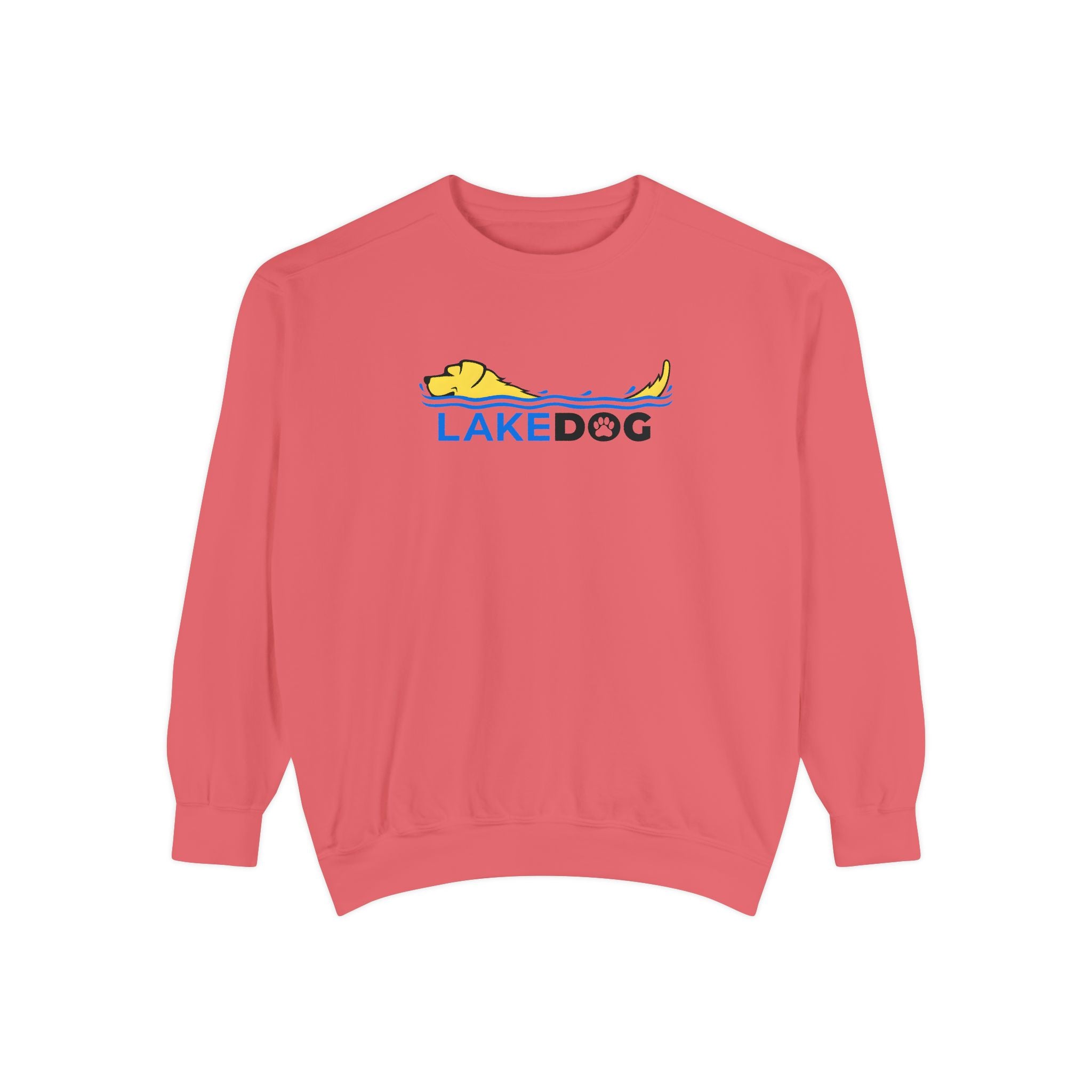 Lake Dog Crewneck Sweatshirt for Dog Lovers