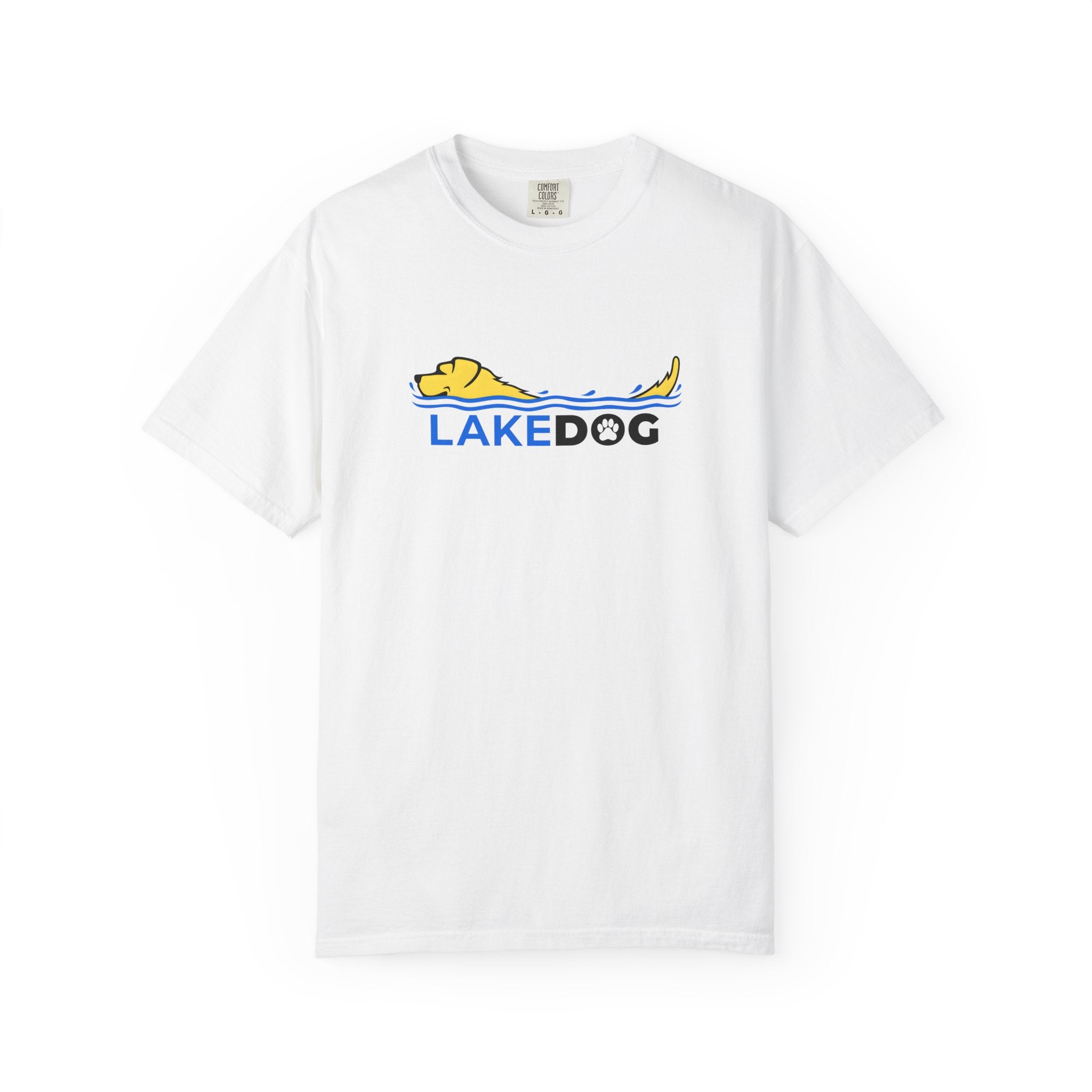 Lake Dog Shake Tee for Dog Lovers