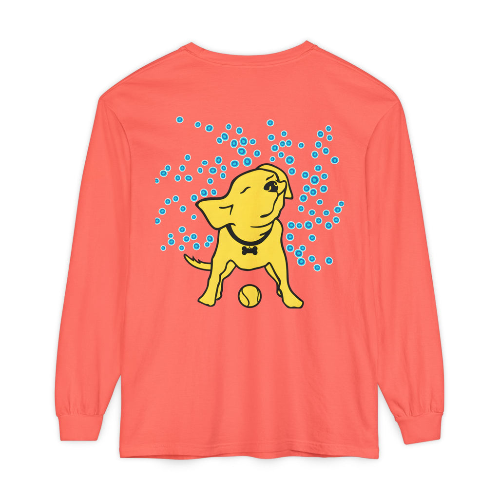 Shaking Lake Dog Long Sleeve Tee for Dog Lovers