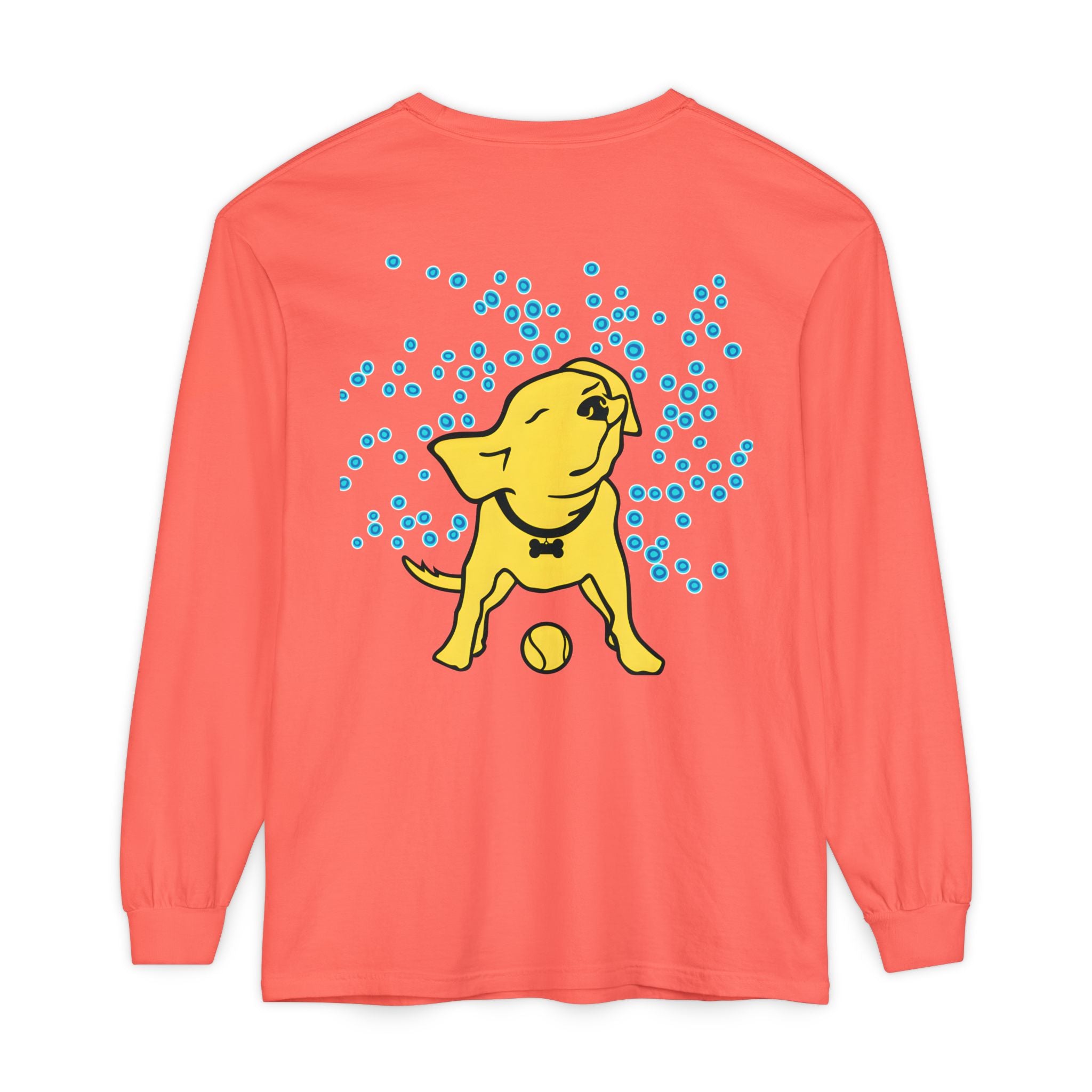 Shaking Lake Dog Long Sleeve Tee for Dog Lovers
