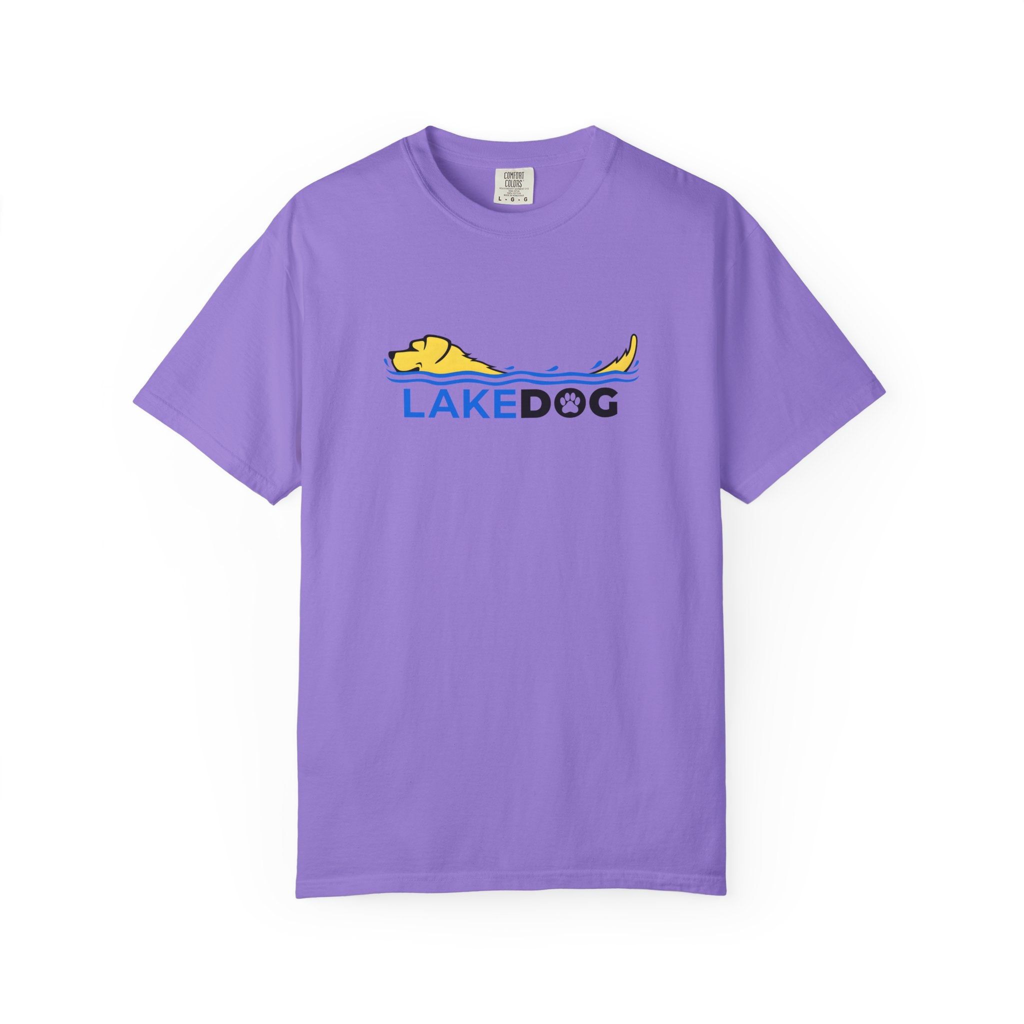 Lake Dog Shake Tee for Dog Lovers