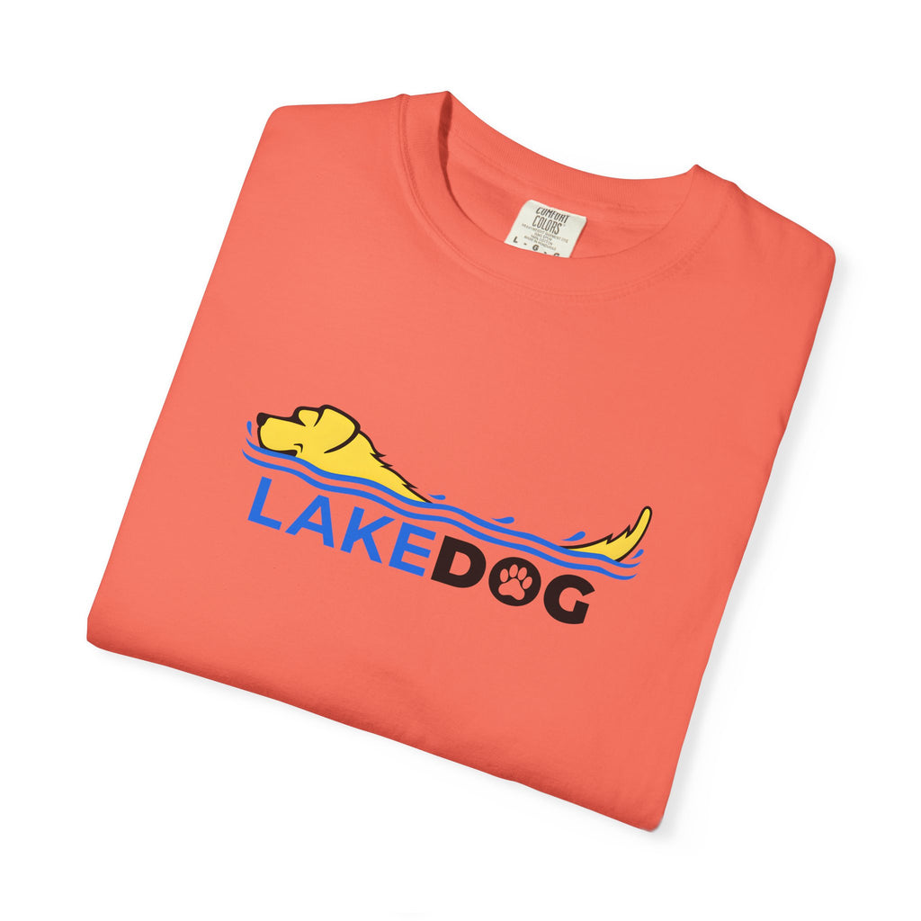 Lake Dog Shake Tee for Dog Lovers