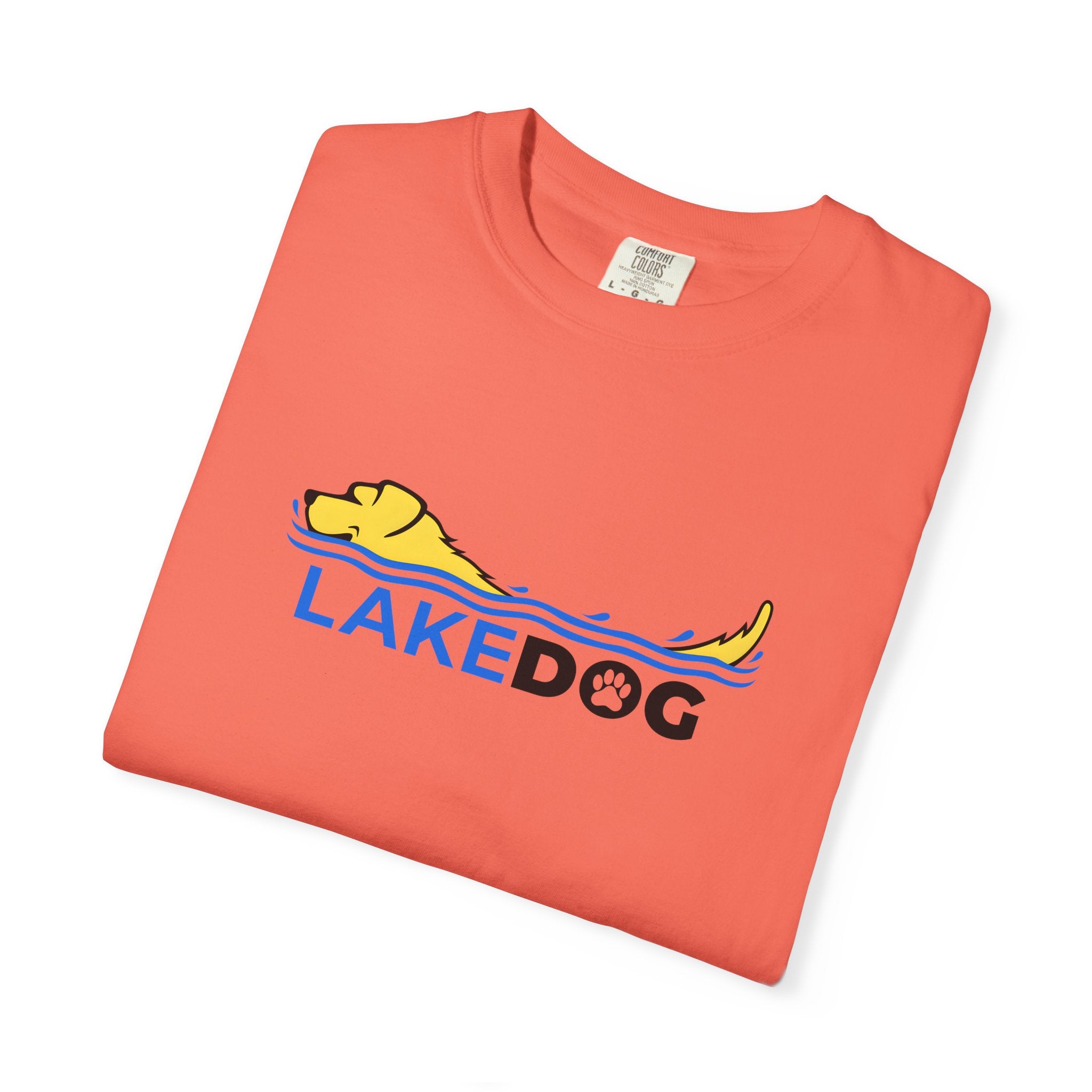 Lake Dog Shake Tee for Dog Lovers