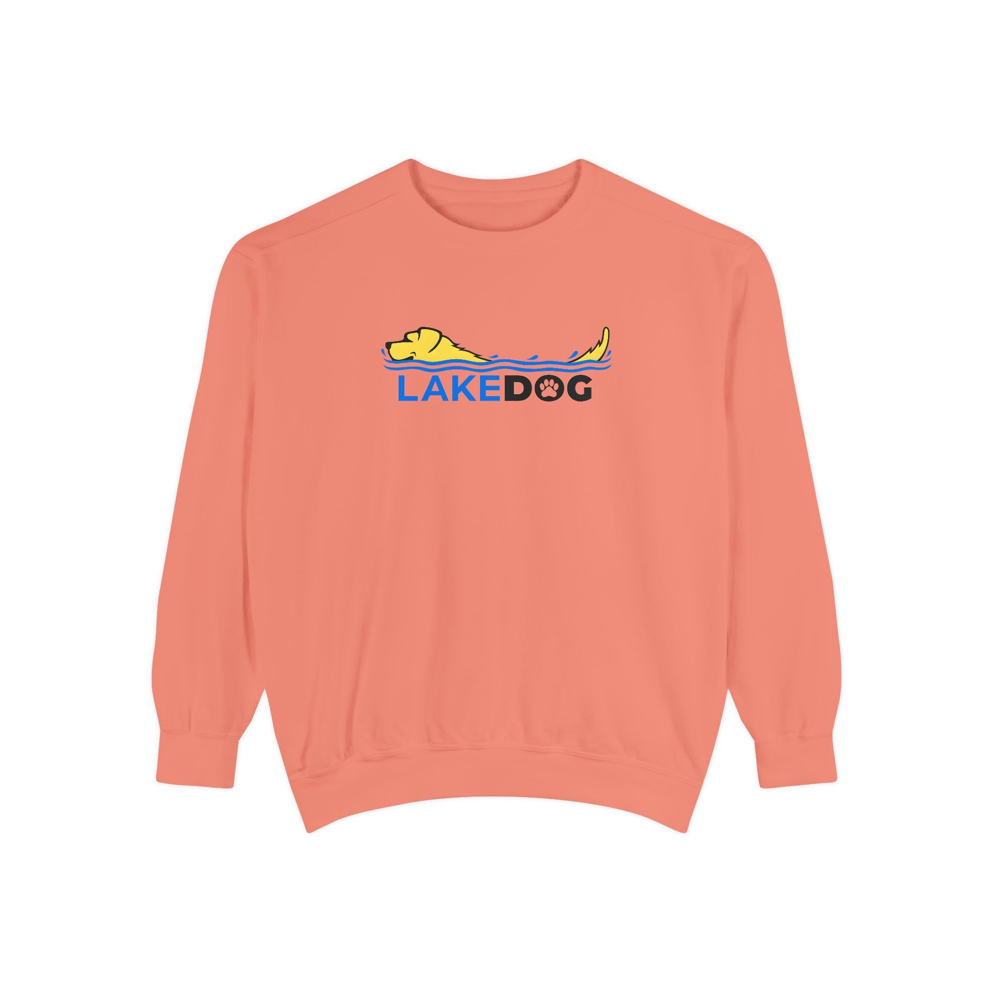 Lake Dog Crewneck Sweatshirt for Dog Lovers